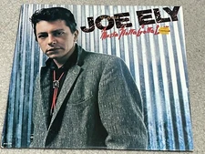 Joey Ely Vinyl Record Musta Notta Gotta Lotta MCA 5183 Music Album