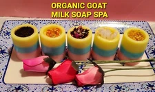 Exclusive Series "BEAUTIFUL LIFE "- Organic Goat Milk Soap SPA Gift Set of 5...