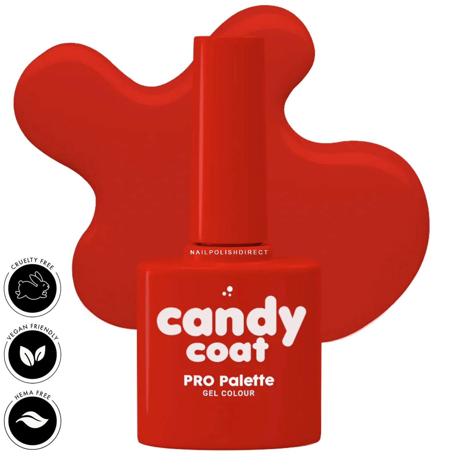 Candy Coat Pro Palette - Hema Free Gel Polish - London 10ml