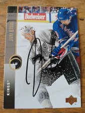 1994-95 Autographed JARI KURRI Upper Deck Hockey Card #293