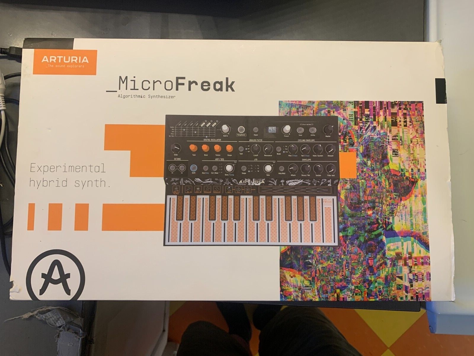 Arturia MicroFreak Hybrid Keyboard Synthesizer Used W/ Package/cables/Mic/MIDI 3760033531397 eBay