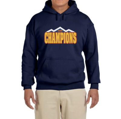 Denver Nuggets 2023 Champions Logo Hooded Sweatshirt