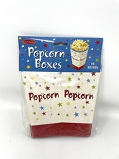 Back To Basics Popcorn Boxes Party Pack of 10 Treats Party Movie Night Birthday
