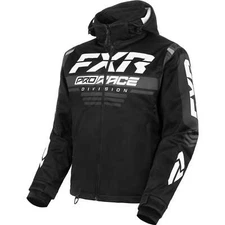 FXR RRX Insulated Snowmobile Jacket - Black/White