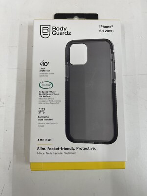 BODY GUARDZ iPhone 6.1 2020 Stack Case - BLACK/SMOKE - New | eBay
