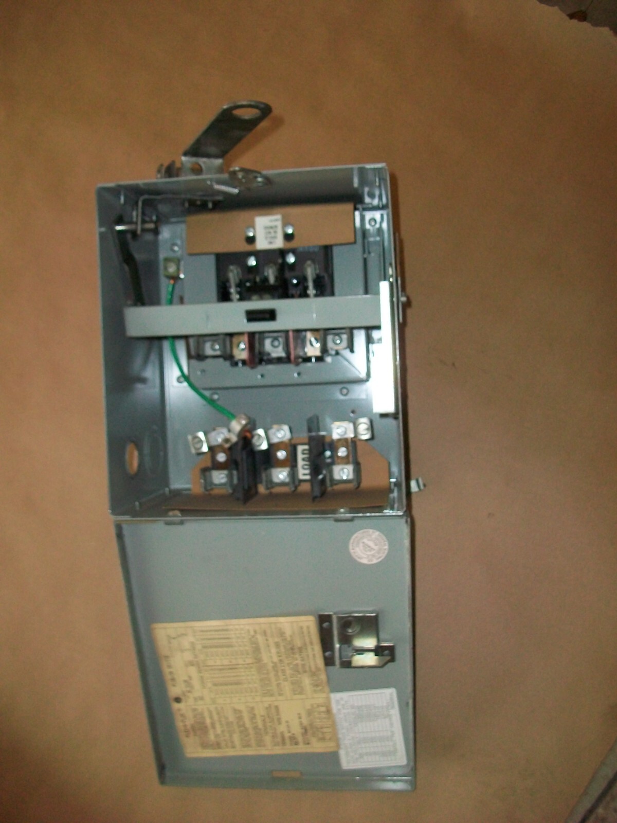 GENERAL ELECTRIC GE AC362R FLEX-A-PLUG SWITCH UNIT 600V 60A 3PH  USED