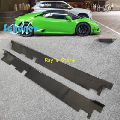 Carbon Fiber Sideskirts Side Step For Lamborghini Huracan LP580 LP610 D Style