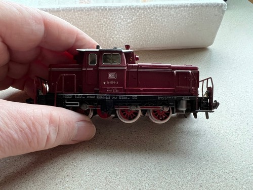 FLEISCHMANN DB RAILWAYS MAROON V60 DIESEL LOCO UNTESTED (Unboxed) HO Scale - Picture 6 of 11