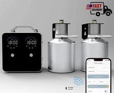 Large Space for HVAC Smart Aroma Diffuser Scenting Dual Bottle System Bluetooth