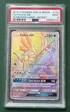 Palkia GX 132/131 SM Forbidden Light Secret Rare Rainbow PSA 9 Pokemon Card on eBay