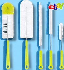 Bottle Cleaning Brush Set - Long Handle Bottle Cleaner for Washing Narrow Neck