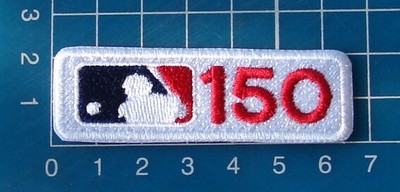 mlb 150th anniversary patch