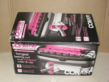 CONAIR EXTREME INSTANT HEAT ION SHINE 20 PINK HAIR CURLERS  CLIPS MODEL CHV26HX