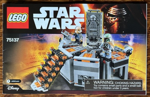 LEGO Star Wars 75137 CARBON-FREEZING CHAMBER - 100% Complete w/ Figures & Manual - Picture 7 of 7