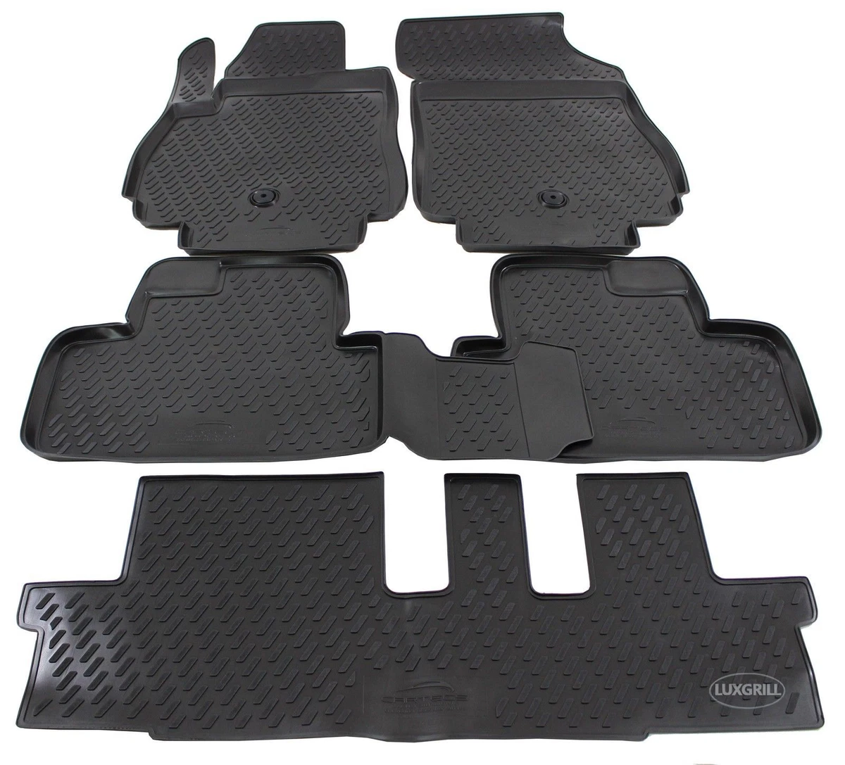 MOTOLUX – Set Di 2 Tappetini Anteriori In Velluto Per Chevrolet Orlando (dal 2010) – Su Misura Con Rinforzo - 5