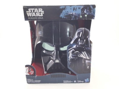 Star Wars Hasbro Rogue One Darth Vader Voice Changer Helmet Mask Damaged Box