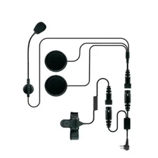 Motorcycle Full Face Helmet Headset Earpiece for Motorola GP88 PRO1150 CLS1410