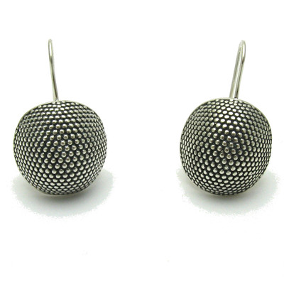 Stylish Extravagant Sterling Silver Earrings Genuine Solid 925 New Empress