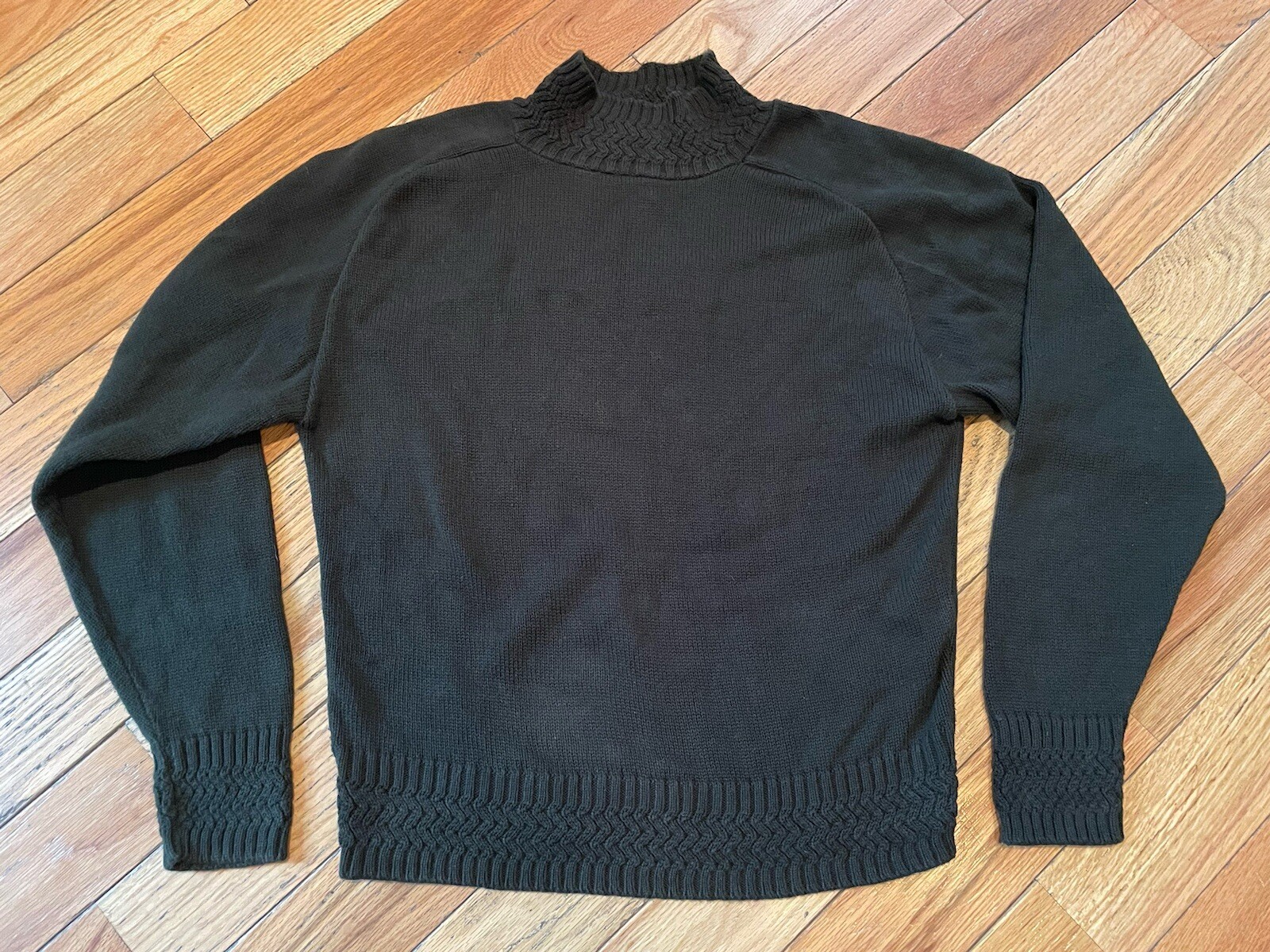 Vintage Pendleton Cotton Sweater Pullover Knit Gr… - image 1