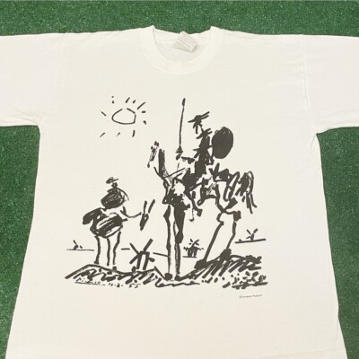 Vintage 90s Art Tee Picasso Succession Art 2004 VTG Shirt Mens 