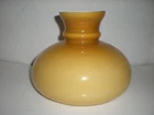 Lamp Shade vtg Caramel Milk Glass White GWTW Rare Color  5 3/4" Fitter