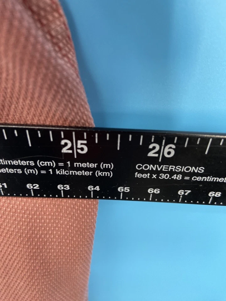 Talbots Button Down Short Sleeve Shirt Mens Large Red Silk Pocket Lightweight Up - Image 4 of 4