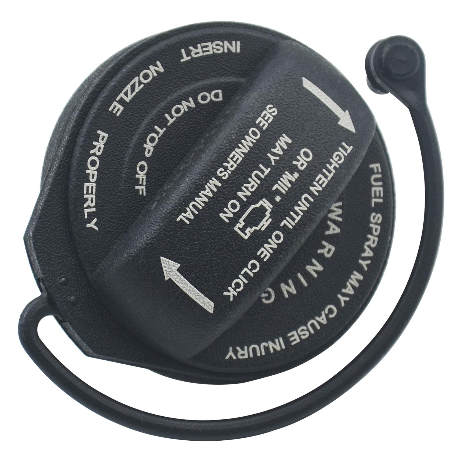 Bouchon de réservoir carburant pour Audi A4 S4 A5 Q5 RS4 réf 8K0201550A en plastique noir