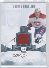 2013-14 SPx Rookie Materials Nathan Beaulieu #RM-BE 1x1