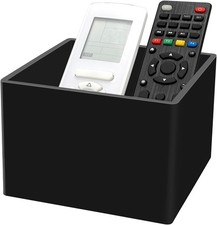 Remote Control Holder TV Remote Organizer Caddy Table Acrylic Remote Storage Box