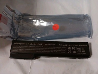 replacement Li-ion laptop battery for HP ProBook and EliteBook models 8560