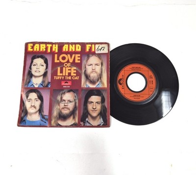 Earth and Fire   Love Of Life / Tuffy The Cat   7'' Vinyl   1974   NM