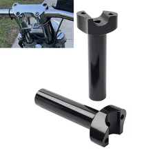 5.5" Straight Handlebar Risers 1" Bar fit Harley Touring Dyna Street bob Softail