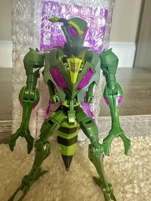 Used 2009 Hasbro Transformers Animated Deluxe Waspinator (Read)