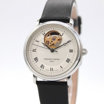 [Exc.] Frederique Constant Heart Beat FC-310 35mm  Auto White Men's Watch Z140