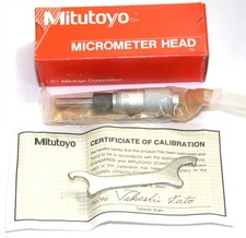 Mitutoyo 148-104 0-13mm .01mm Micrometer Head w/Cert. NIB