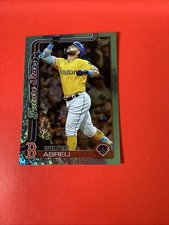 2025 Topps Series 2 Future Stars Wilyer Abreu #367 Aqua Rainbow Foilboard