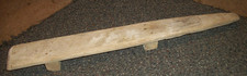 ANTIQUE VINTAGE WOOD TABLETOP SLEEVE IRONING BOARD OLD FARMER ESTATE SALE SWEET