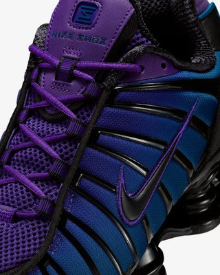 nike shox tl black purple