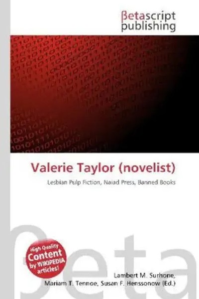 Lambert M. Surhone (U. A.) | Valerie Taylor (Novelist) | Taschenbuch | Englisch-image