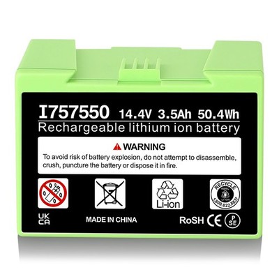3.5Ah Battery for iRobot Roomba i3 i4 i7 e5 7150 7550 5150 e5158 e5154 e6 e6198