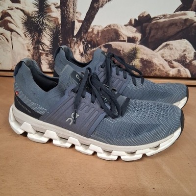 ON Brand Cloud Cloudswift 3 Metal Blue Women's 9 Running Shoes NICE!