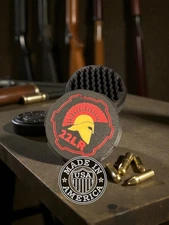 2 Pack 22 LR Mini  Ammo Box Storage Case Holds 110 Rounds Screw On Lid