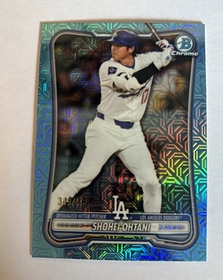 2026 Bowman Chrome Topps Shohei Ohtani Sky Blue Mojo #/499 Dodgers