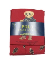 Polo Ralph Lauren Men's Red Polo Bear Graphic 2-Piece Lounge Pajama Set XL