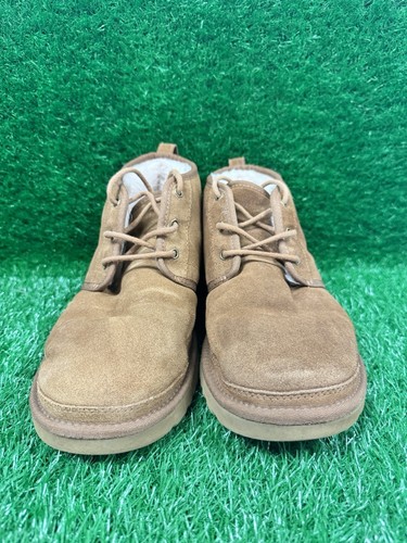 UGG Neumel Chestnut Mens Boots Size 12 Used - Picture 8 of 9