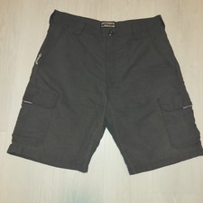 Wrangler ATG Mens Cargo Shorts Brown Nylon Outdoor Hiking NW924AS Size 34