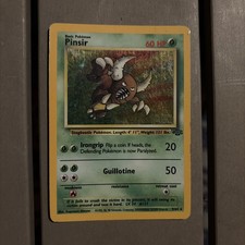 Pinsir - 9/64 - Pokemon Jungle Unlimited Holo Rare Card WOTC MP on eBay