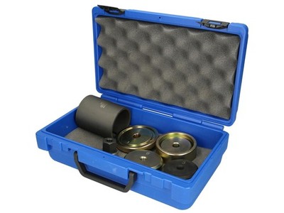 KS TOOLS 150.9855 Silentlagerwerkzeug-Satz für BMW Hinterachsträger, 8-tlg