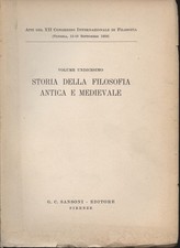 Atti del XII Congresso Internazionale di Filosofia (Volume Undicesimo) - AA.VV.
