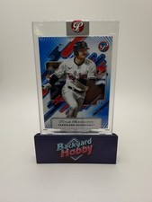 2025 Topps Pristine Kyle Manzardo Blue Refractor /75 Cleavland Guardians